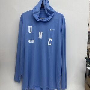 North Carolina Tar Heels Nike Dri-Fit Hoodie Long Sleeve T-shirt '89 UNC logo